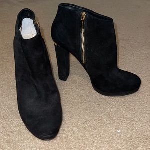 Michael Kors suede booties